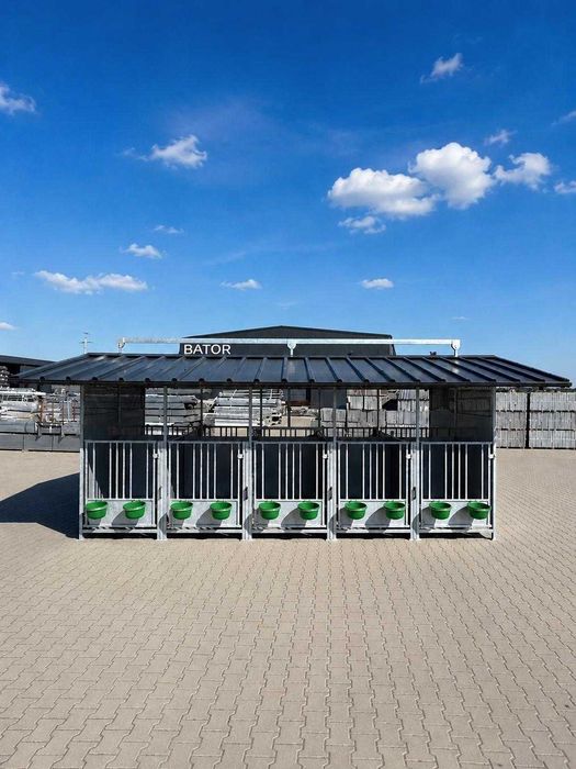 Budka dla cieląt | Grupowa budka dla cieląt | Domek dla cieląt | Kojce | Wygrodzenia | Boksy | Domki
