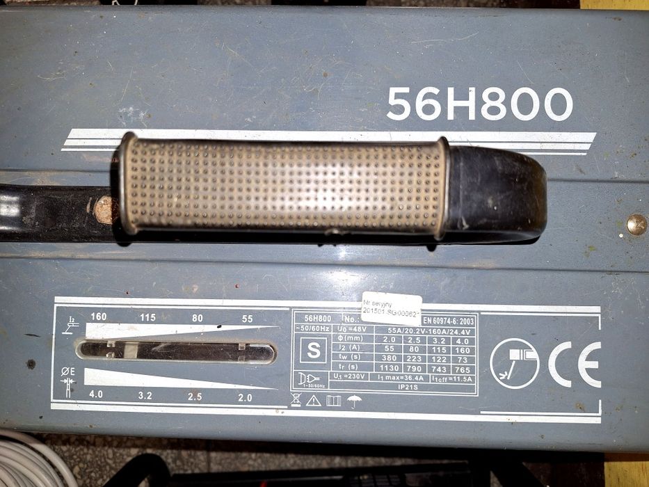 Spawarka transformatorowa GRAPHITE 56H800