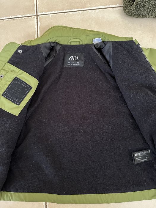 Куртка zara. Утеплена вітровка zara. Куртка-сорочка zara 98р.