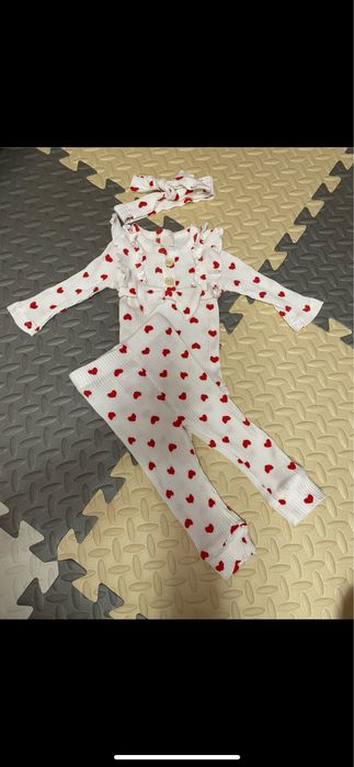 Новий костюм на дівчинку день святого валентина