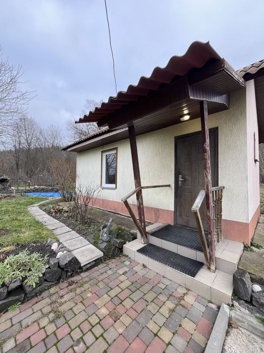 Продаж двоповерхового будинку з банею та ставком