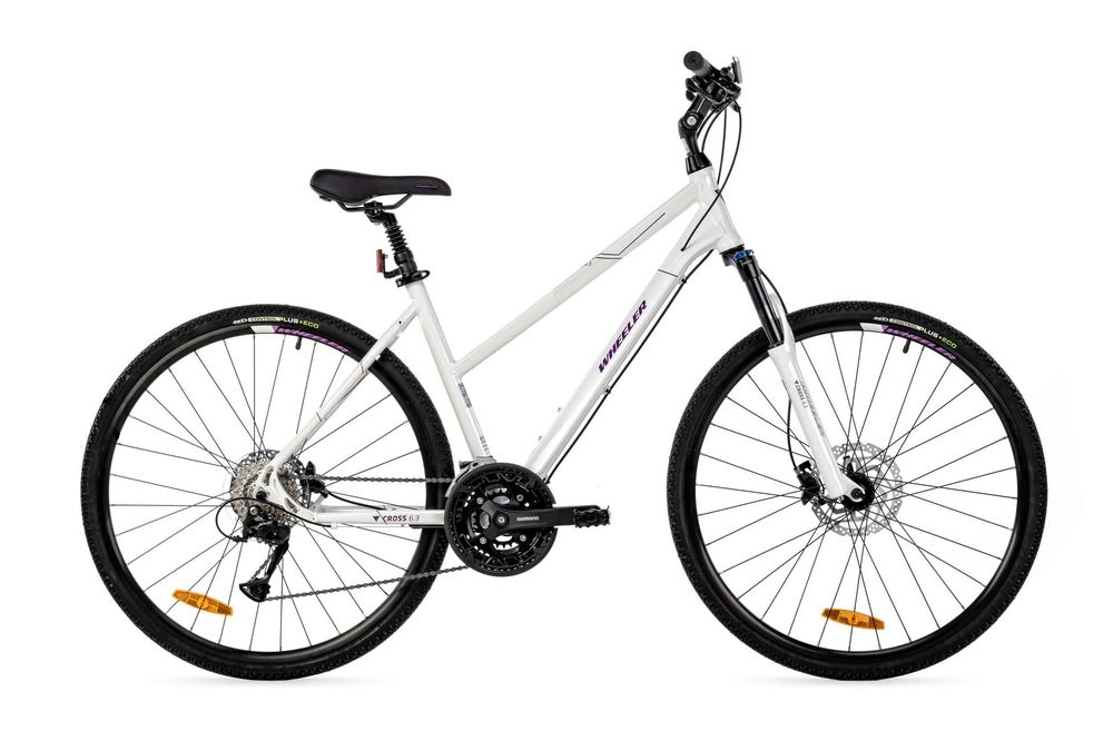 Rower crossowy Wheeler Cross 6.3 rama 44\48cm koło 28" biały lady