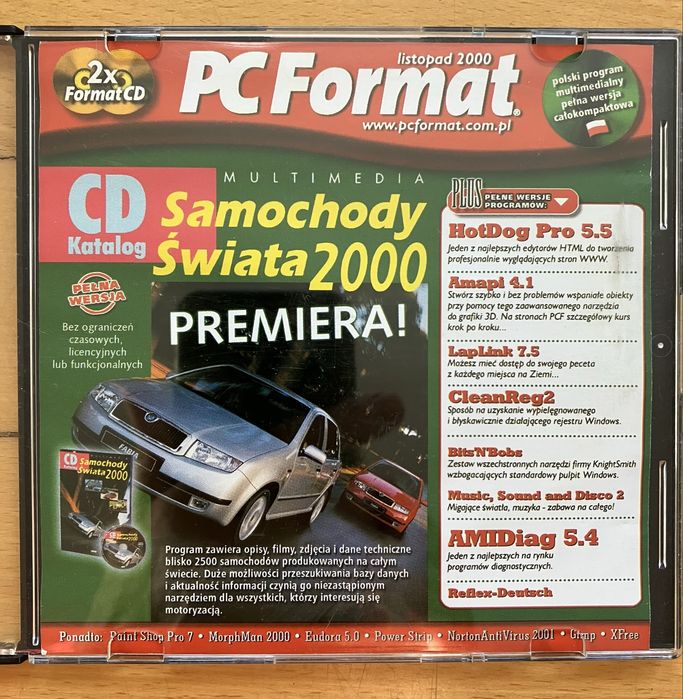 CD Katalog Samochody Swiata 2000