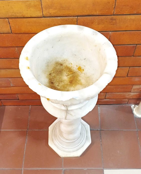 Coluna Vaso Alabastro