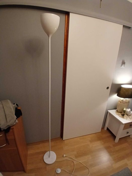 Lampa stojąca biała IKEA-rezerwacja do 23.10