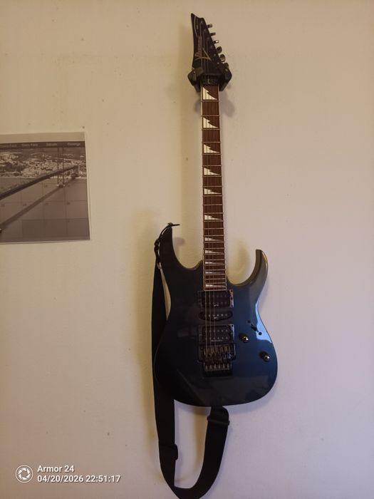 URGENTE (Só até 4ª feira): Ibanez RG Japan 1999 (FujiGen) - Assinada por STEVE VAI - Certificada