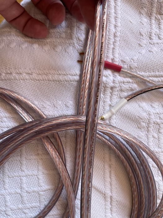 Excelentes cabos de coluna ( Eagle Cable Silver lLine )