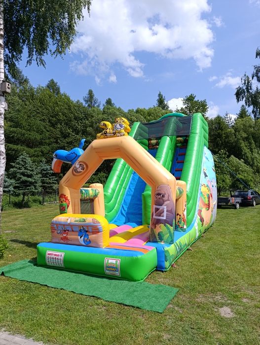 Dmuchana zjeżdżalnia, duży dmuchaniec POD WYNAJEM