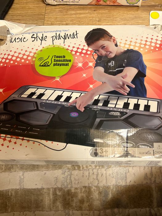 Музичний килимок дитячий