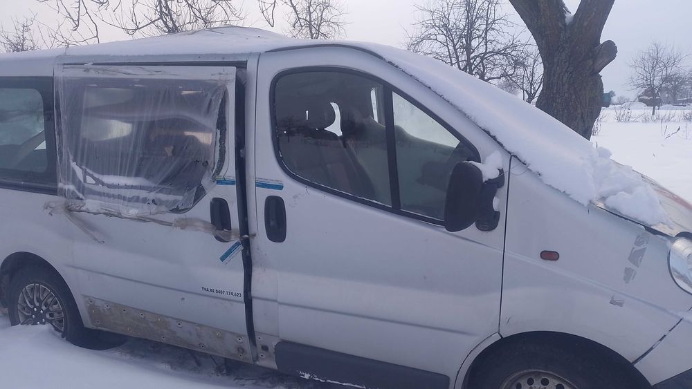 Опель віваро після дтп