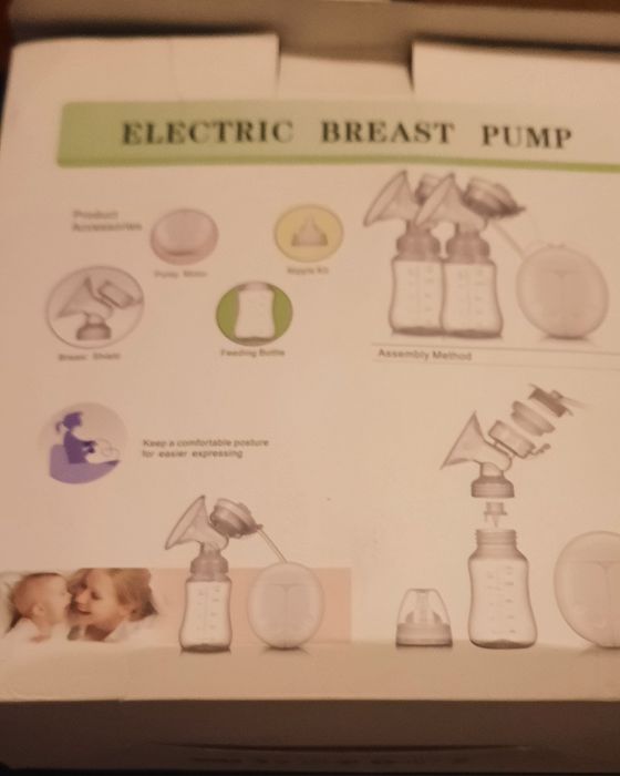 Bomba extratora elétrica de leite