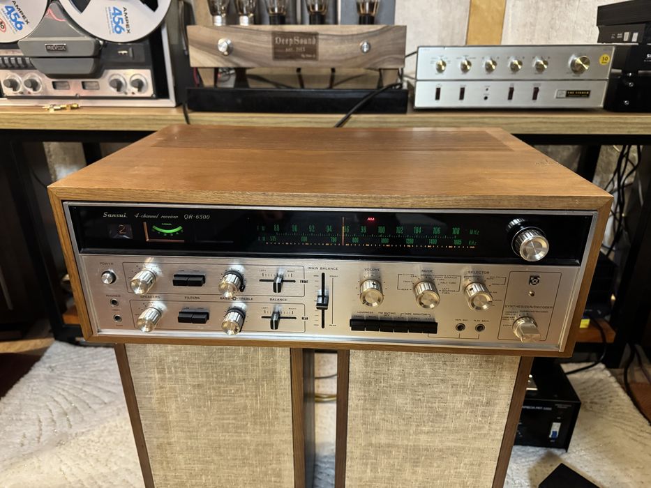 Sansui QR 6500 potężny Monster Amplituner -  kwadro.