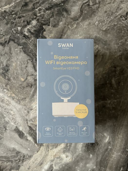 Відеоняня Swan Baby Home Smart Eye V2.0 Wi-Fi 360