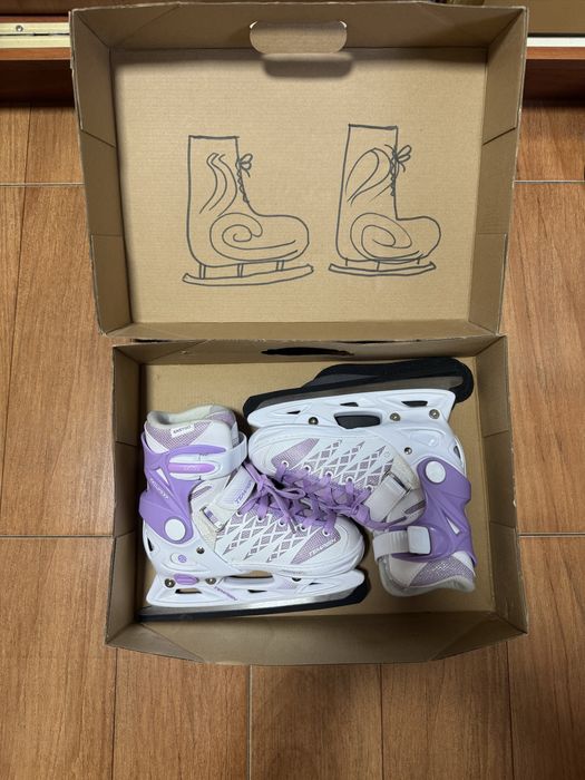 Детские раздвижные коньки Tempish Clips Ice Girl