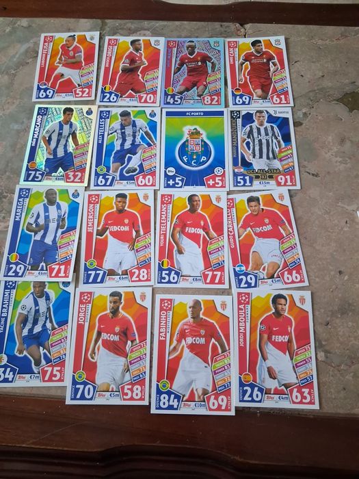 Cartas champions league 2016-17