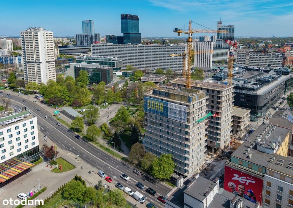 Studio w  centrum z loggią 7,58m2 Ostatnia kondygnacja
