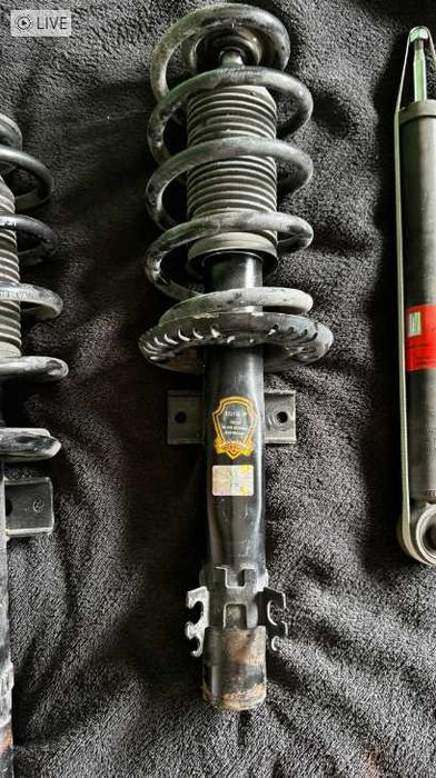 Amortecedores com molas eibach pro kit vw polo 6r