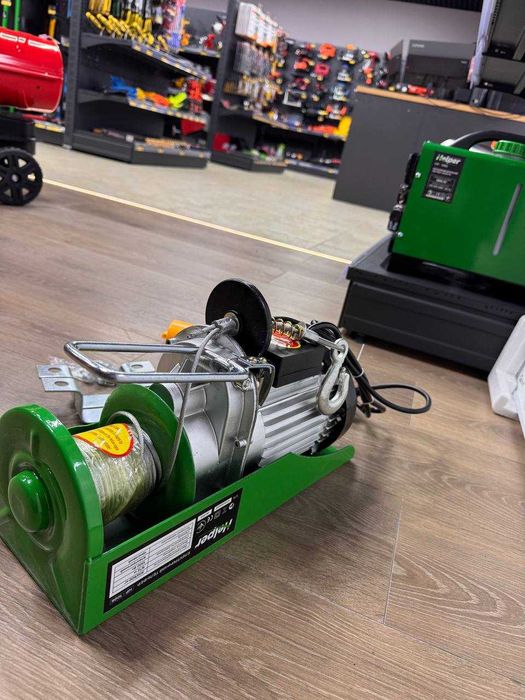 Тельфер електричний 300/600 кг 12 м Helper HP-1006 Лебідка електрична