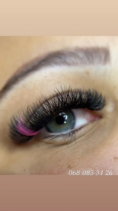 Нарощування вій класика 2д 3д голівуд