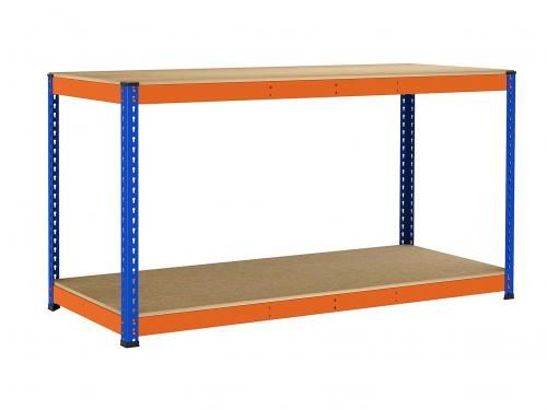 Stół roboczy warsztatowy bardzo mocny 2 poziomy 10 lat gwarancji