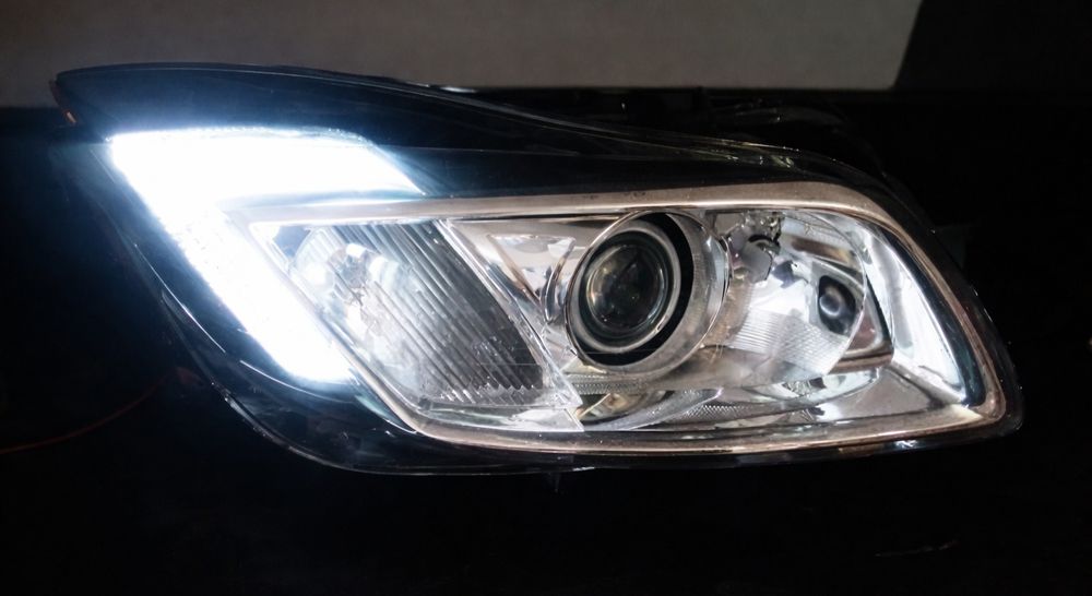 Reflektor Lampa Led Bi led Xenon przeróbka regeneracja