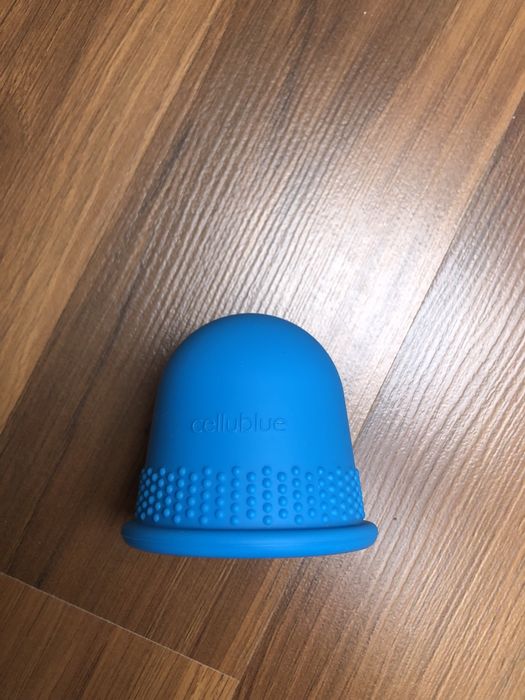 Bańka antycellulitowa Cellublue niebieska