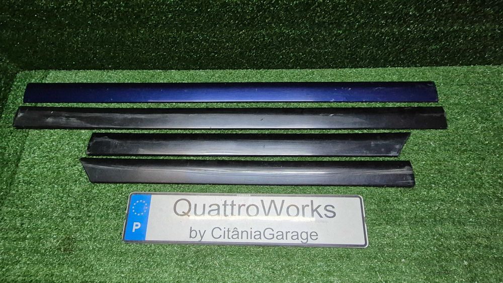 Frisos Porta Audi A4 B5 Facelift 8D ORIGINAIS Bom Estado Para Audi A4 B5 1994 a 2001