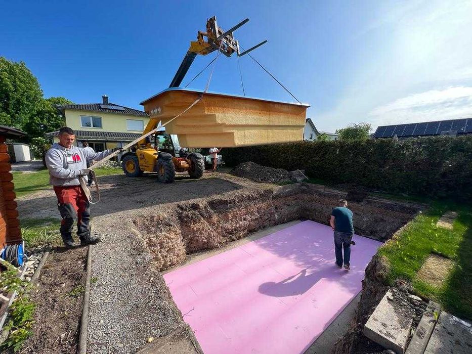 Basen gotowy poliestrowy Royal 5,30 x 3,20 ogrodowy ! niecka Producent