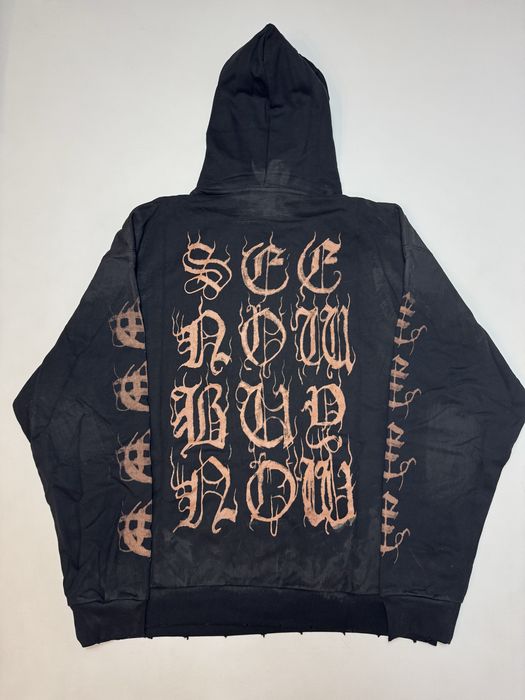 Худі Balenciaga Heavy Metal Distressed M L hoodie