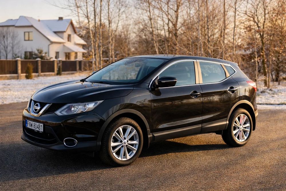 Nissan Qashqai Idealny stan, niski przebieg, bezwypadkowy