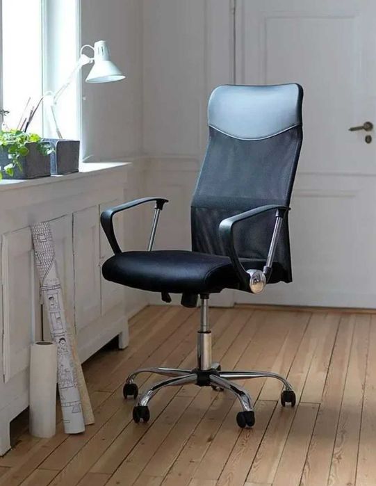 Комп'ютерне крісло з ергономічною спинкою, для дому та офісу