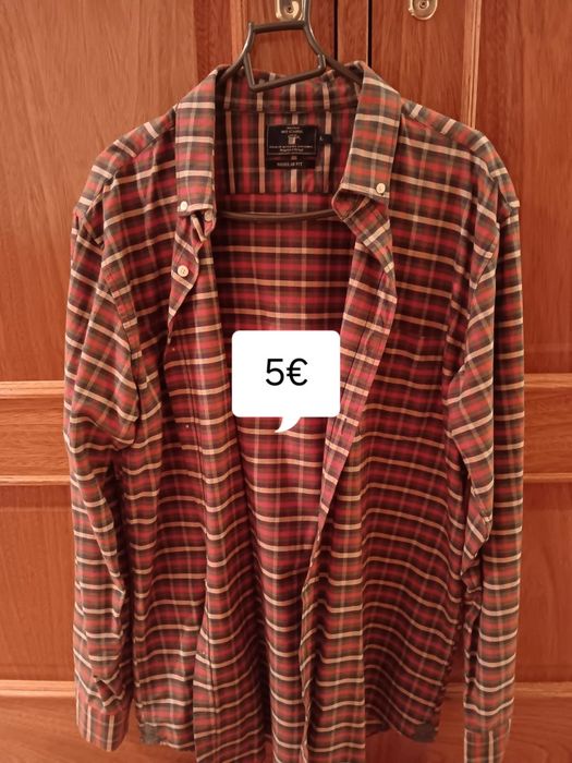 Camisas de homem usado