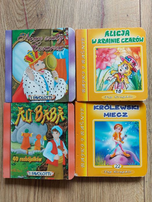 Książeczki na dobranoc - zestaw 4 szt