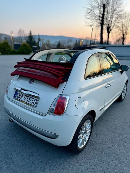 Fiat 500 cabrio 2012r