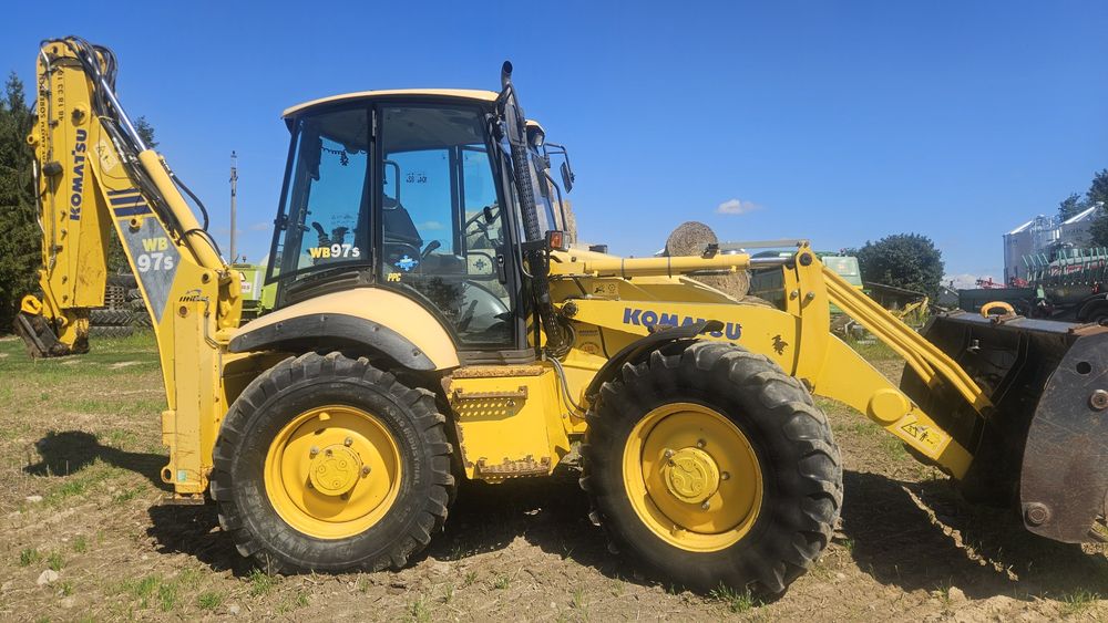 Koparko-ładowarka Komatsu WB 97s