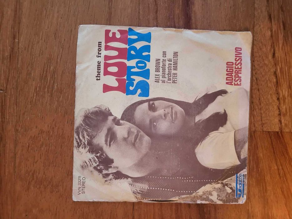 Disco Vinil | "Theme From Love Story", Alex Brown