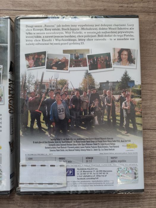 Ranczo Sezony 1 i 2 Nowe Folia
