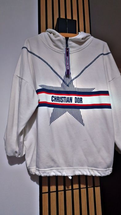 Bluza damska z kapturem Christian dior