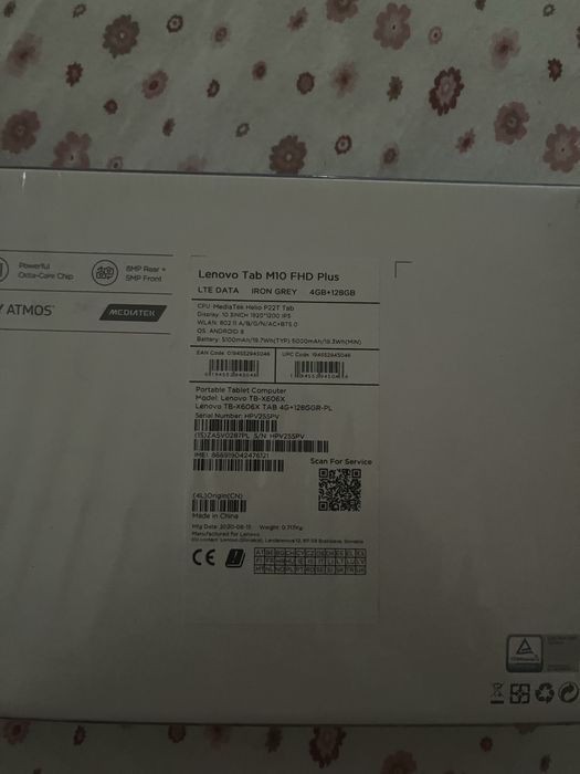 Tablet Lenovo Tab M10 FHD Plus
