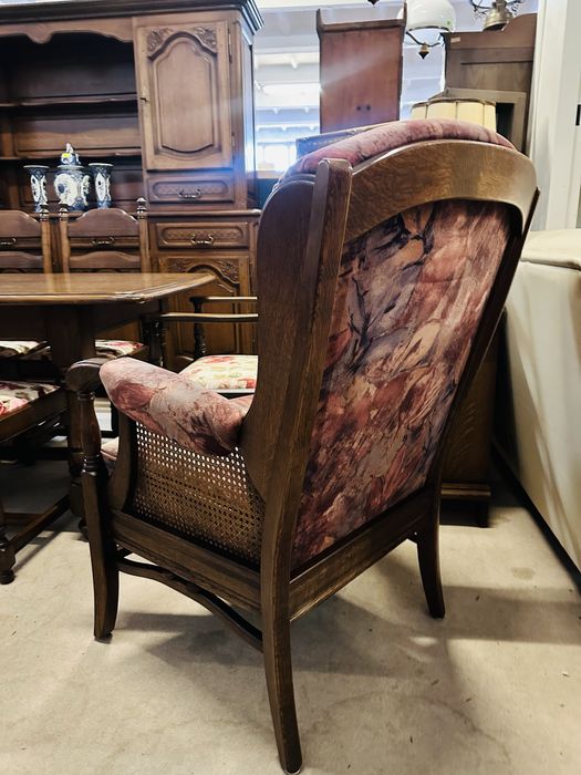 Wygodny i stylowy fotel holenderski z rafią :)