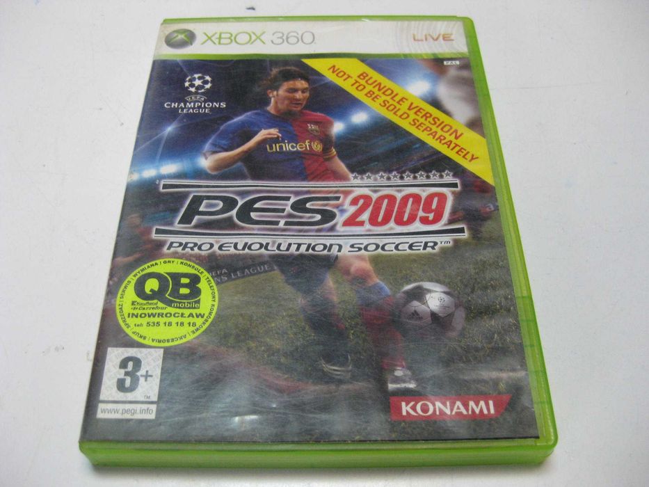 Gra na Xbox 360 PES 2009 Pro Evolution Soccer