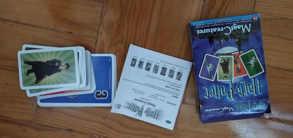 Jogo de Cartas Harry Potter Magic Creatures