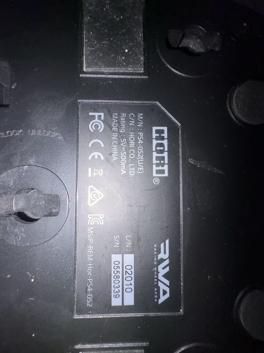 Hori rwa racing wheel apex