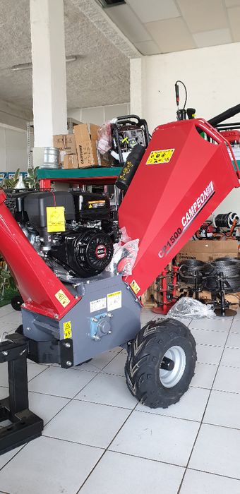 Biotriturador Campeon 15 CV Gasolina A. Eletrico ( Até 13 cm )