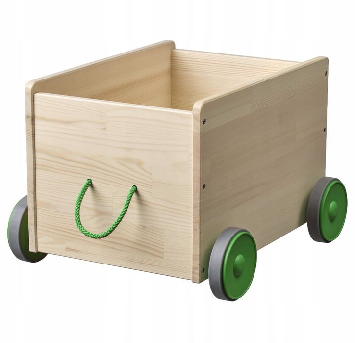 Wózek ikea FLISAT na zabawki , jeździk