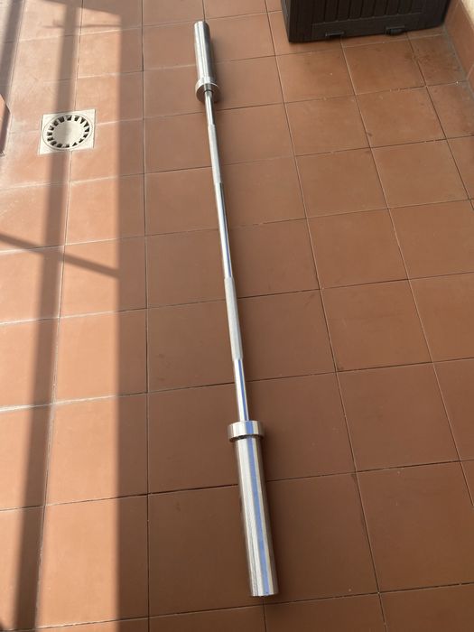 Barra Olímpica 12kg 150 cm 50mm ginásio