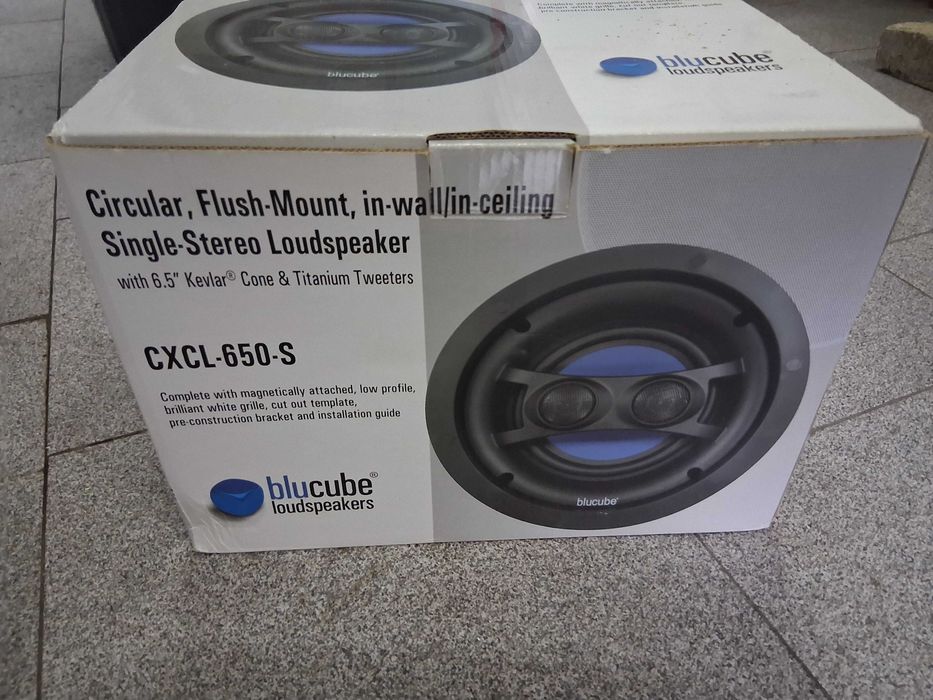 Blucube coluna de teto / ceiling speaker cxcl-650-s