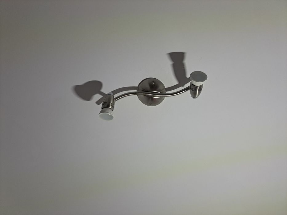 Candeeiro de tecto em inox