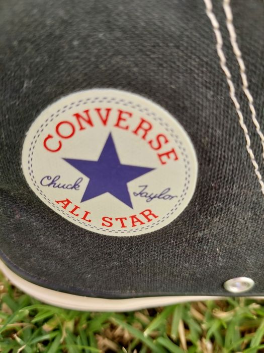 All star converse botas pretos
