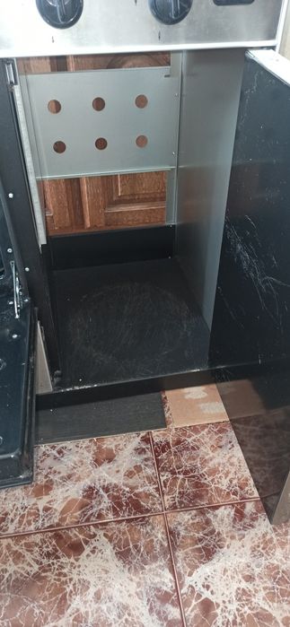 Fogão Inox com 5 bocas e forno